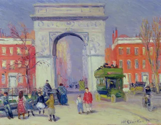 Washington Square Park, ca. 1908